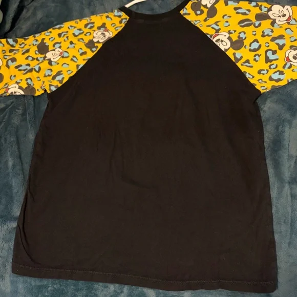 Black and Yellow Minnie Mouse Tee - Picture 2 of 2